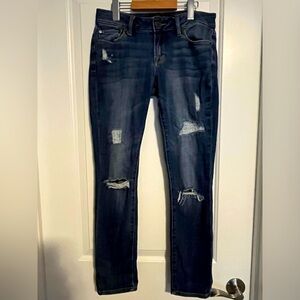 Lucky Brand Lolita Skinny Distressed Jeans size 26